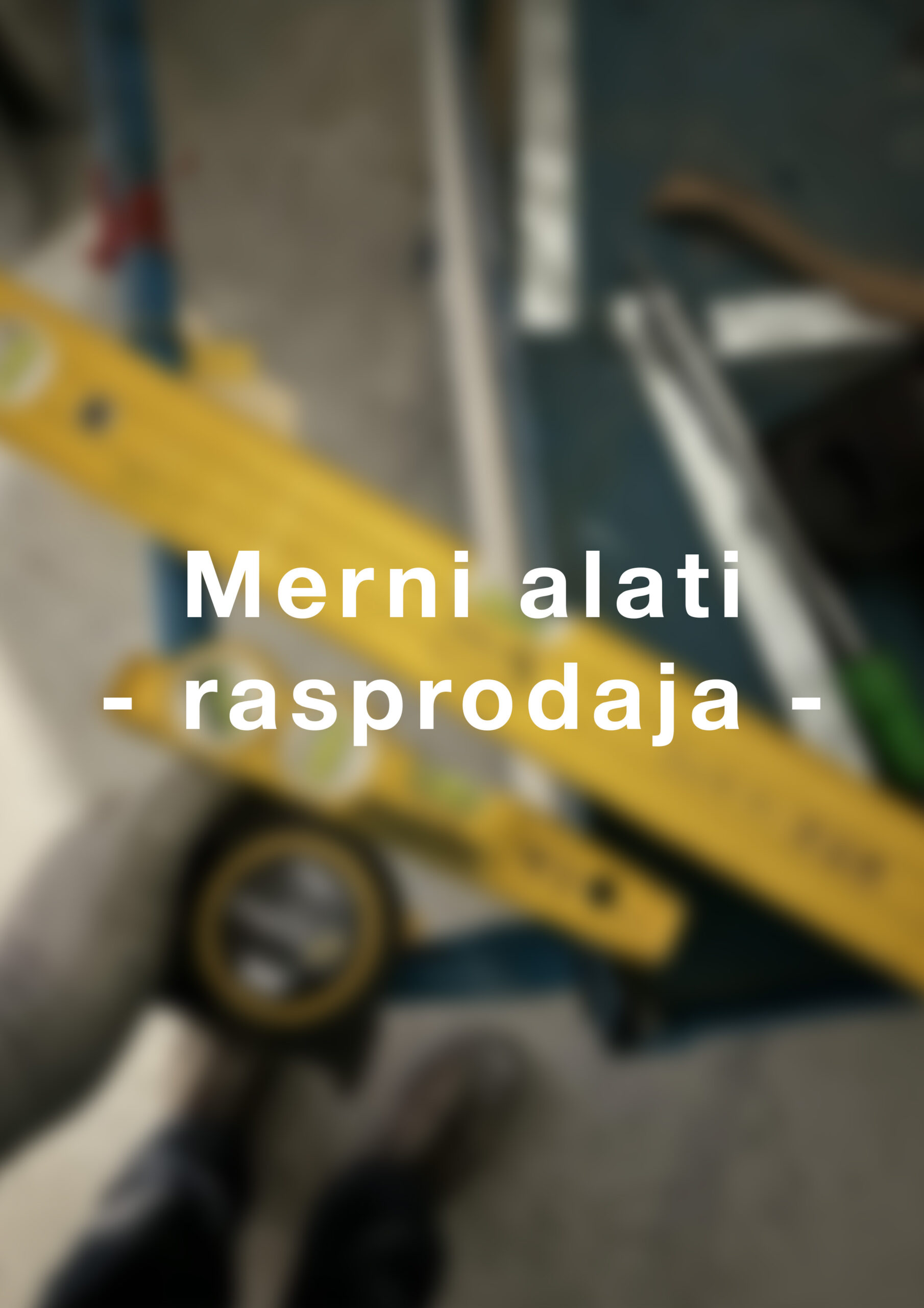 Merni alati rasprodaja