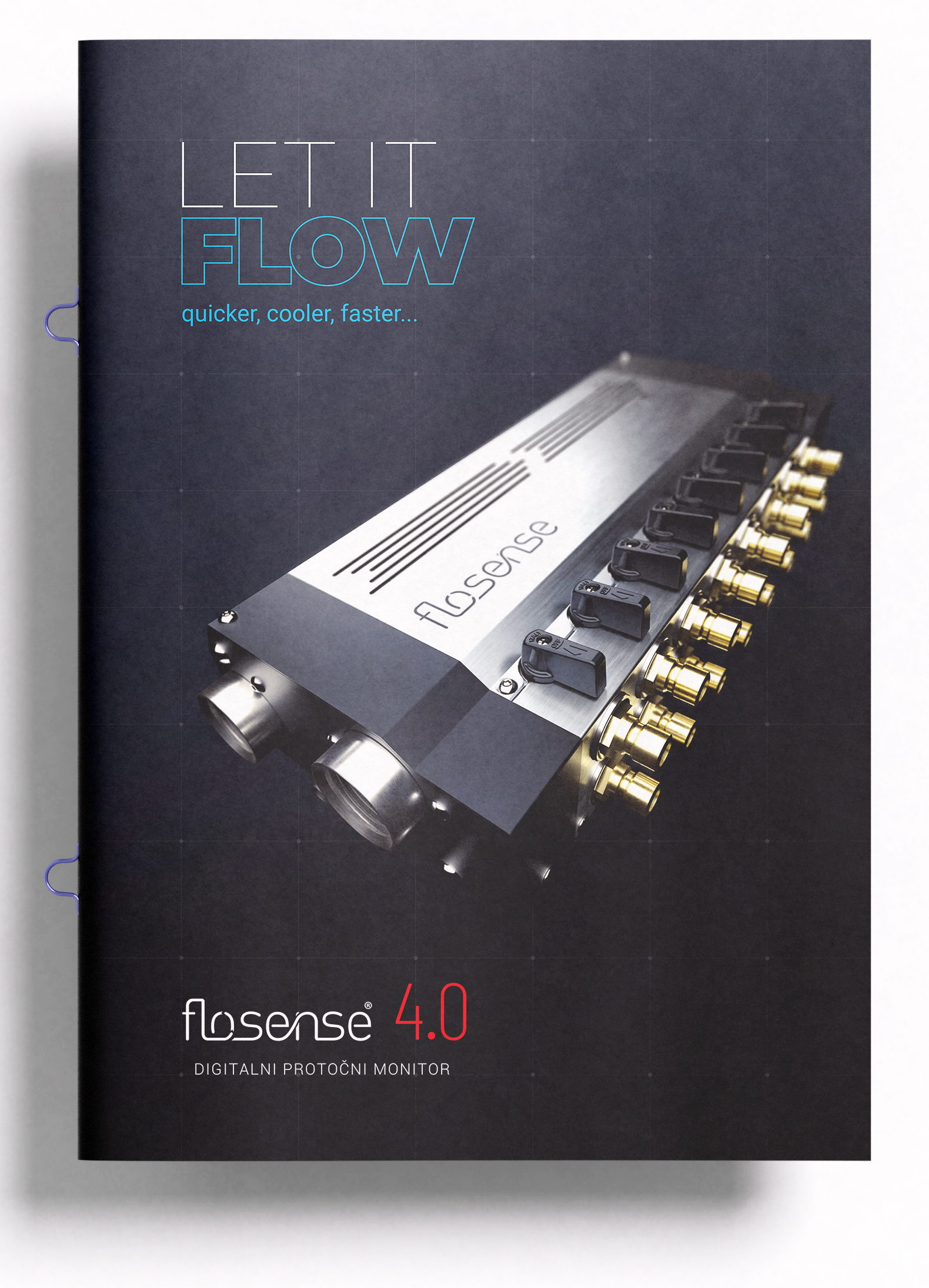 Flosense digitalni protočni monitor